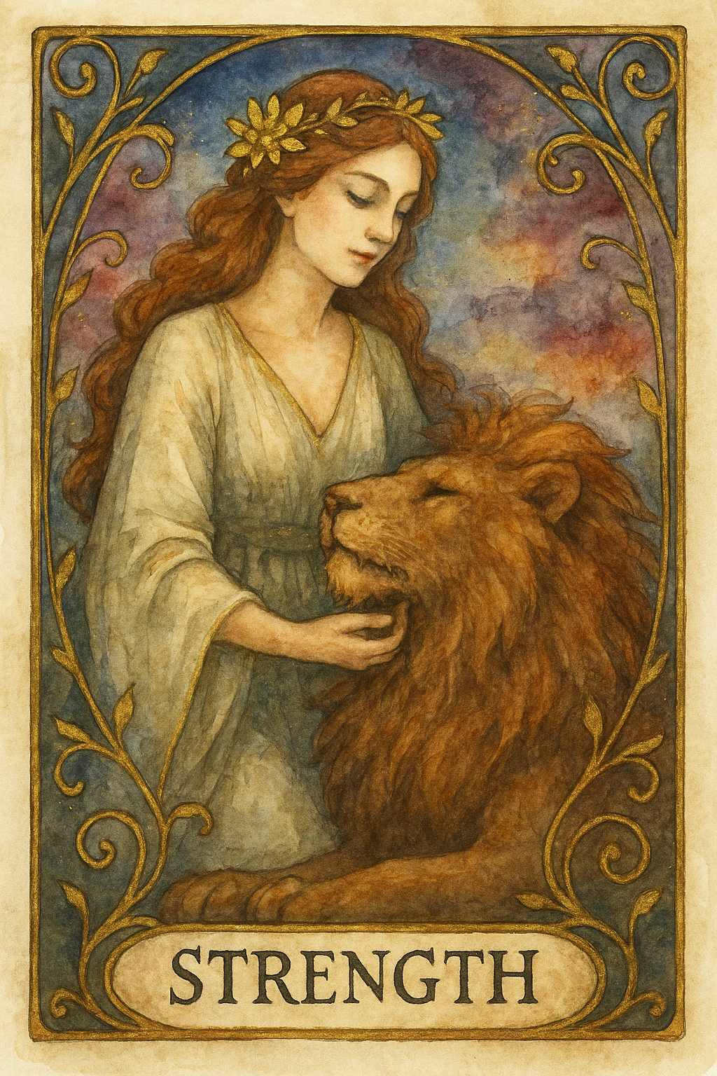 Strength Tarot Card